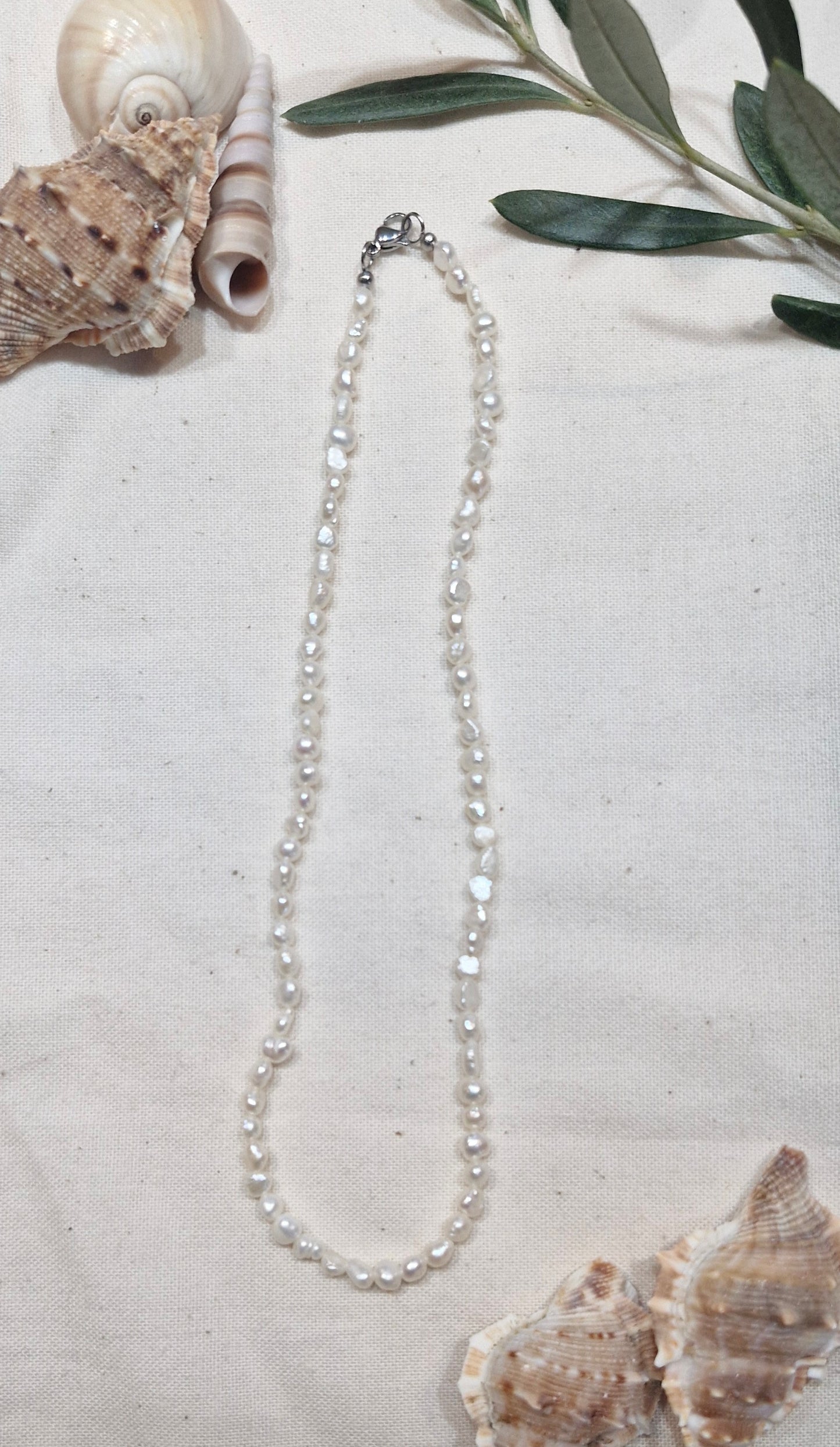 Ketting zoetwaterparels