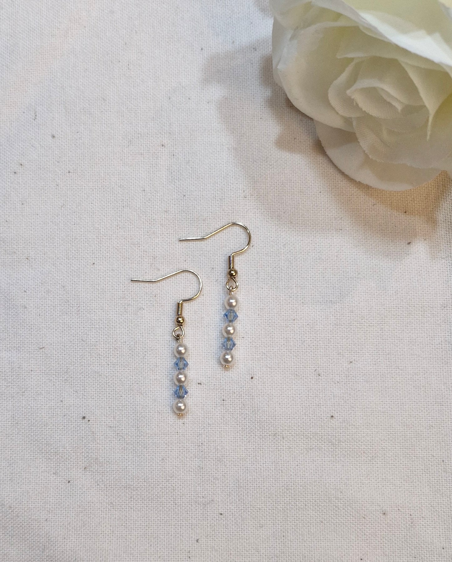 Oorhangers pareltjes