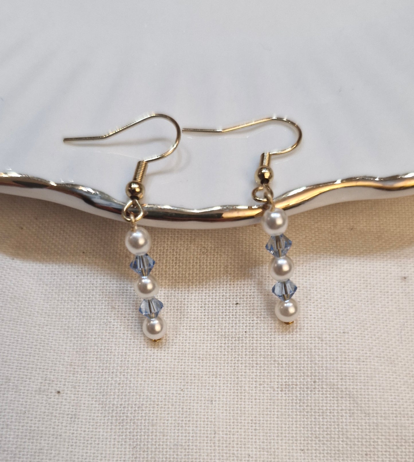 Oorhangers pareltjes